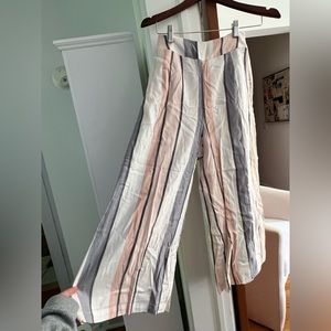 On the Road Striped Wide Leg Pants